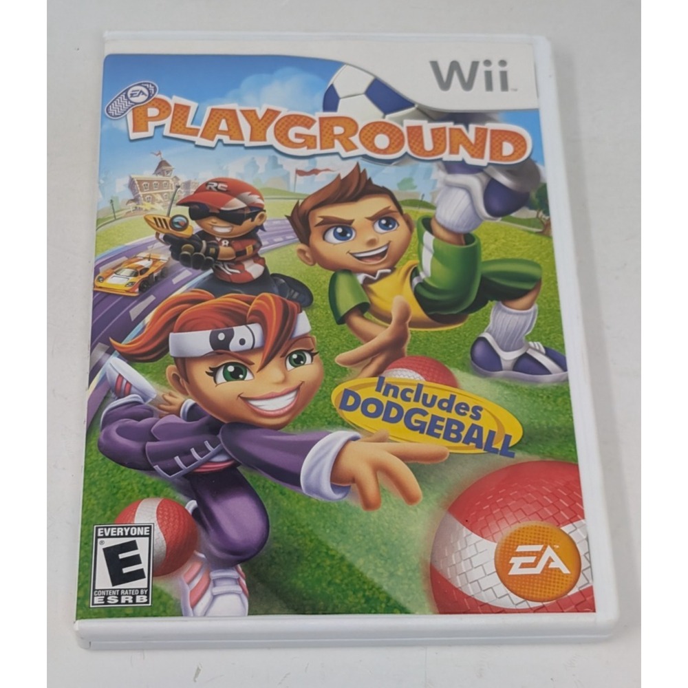 EA Playground (Nintendo Wii) CIB COMPLETE & TESTED